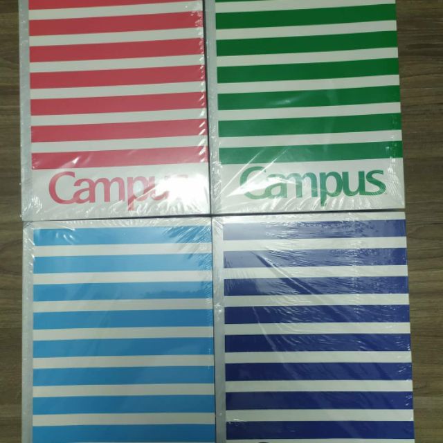 Lốc 10 Quyển Tập Sinh Viên kẻ ngang Repete 120 Trang ( Campus )