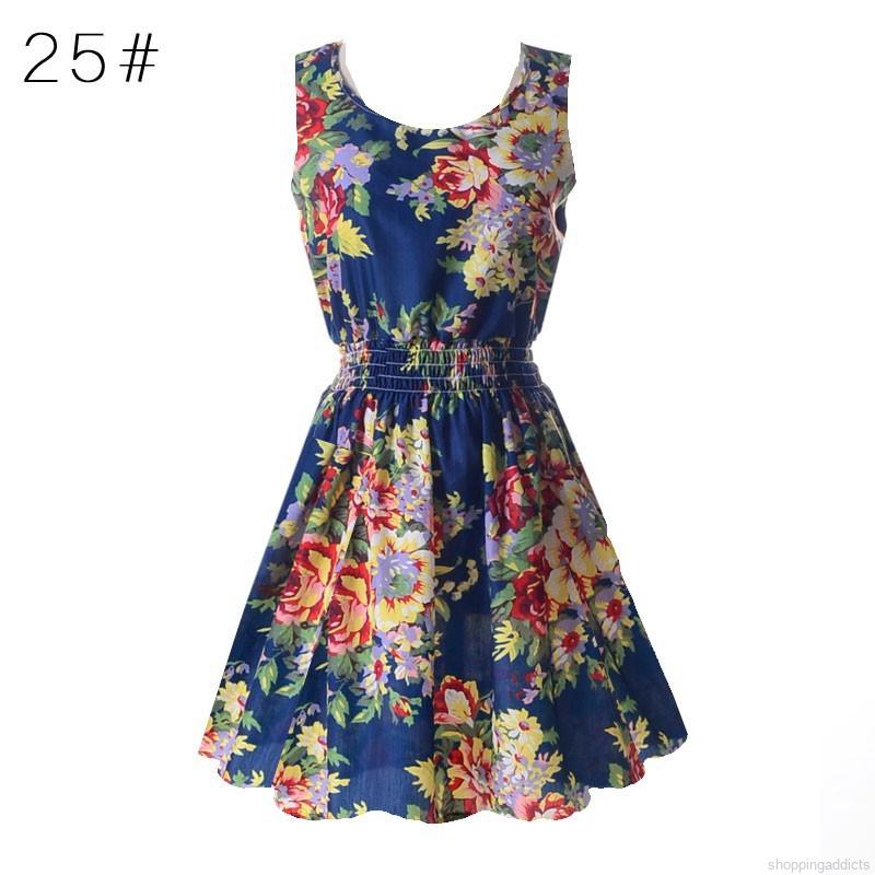 Đầm không tay áo nhiều màu xinh xắn cho nữ | BigBuy360 - bigbuy360.vn