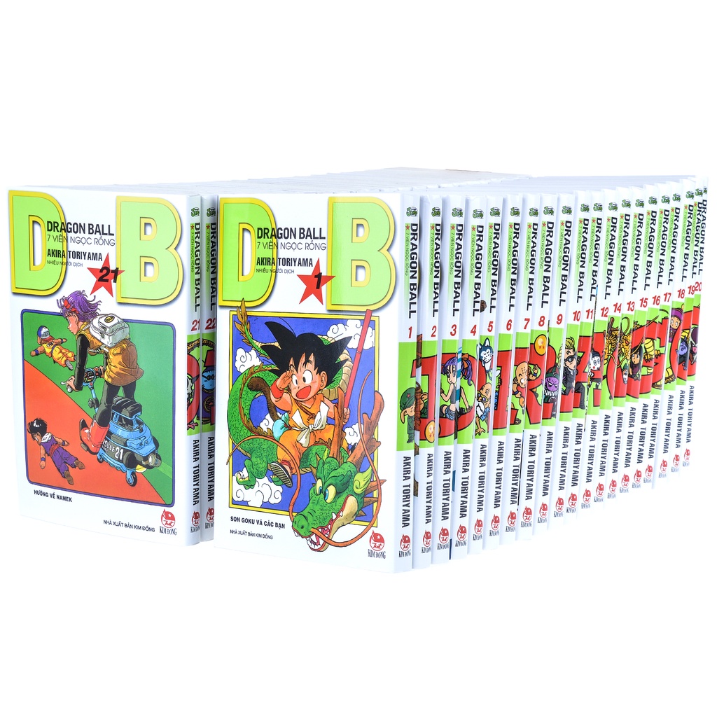 Truyện tranh - Trọn Bộ 42 tập: DragonBall - 7 viên ngọc rồng