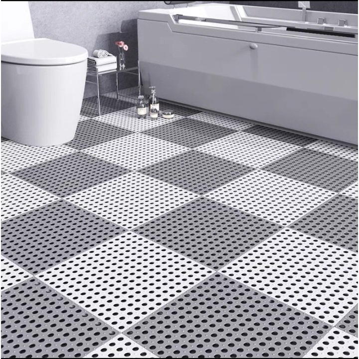 Thảm Nhà Tắm, Lót sàn Nhà Tắm Chống Trơn Trượt Kích Thước 30*30