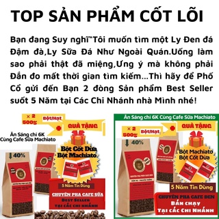 Bột Cốt Dừa Hòa Tan Dùng Trong Pha Chế Cafe,Cacao… 12g