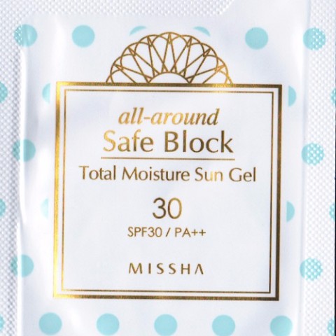 [COMBO 10 SAMPLE] Kem Chống Nắng Missha All Around Safe Block Total Moisture Sun Gel SPF30 PA++