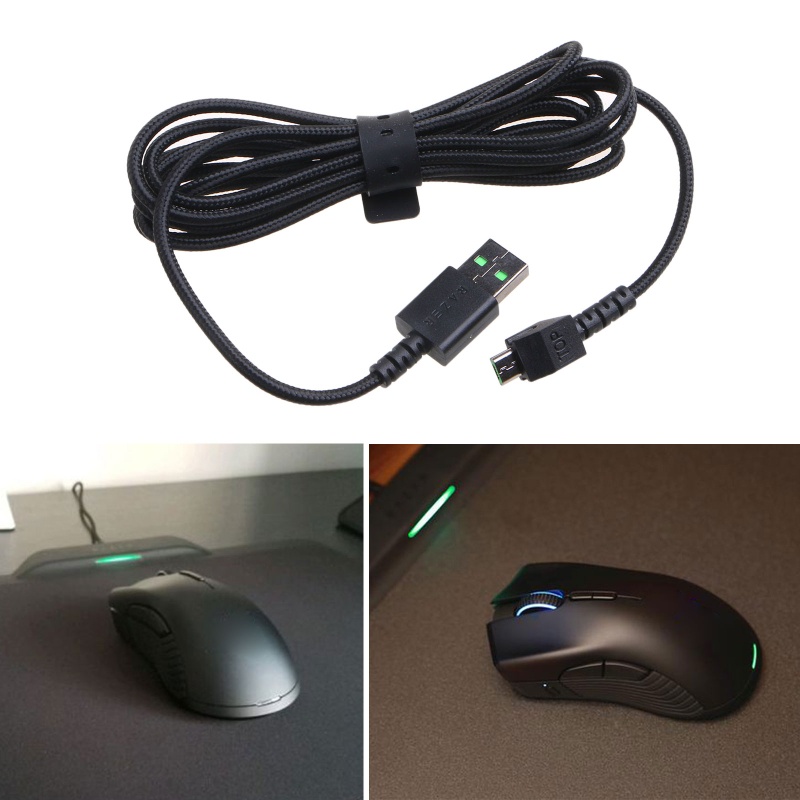 Dây Cáp Chuột Sạc USB Mềm Dành Cho Razer Mamba HyperFlux