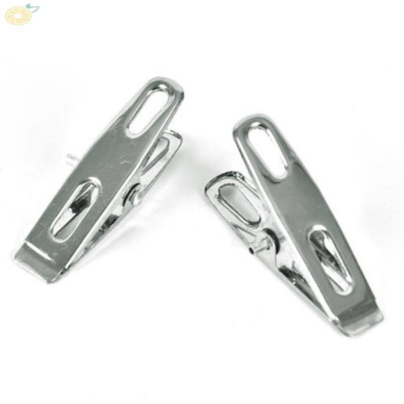 Bộ 40 kẹp quần áo bằng thép không gỉ kích thước 4.5*1cm