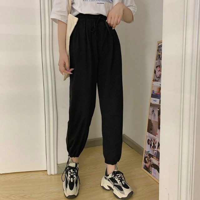[ HOT TREND 2023 ] QUẦN JOGGER TÚI rộng nỉ ngoại NAM nữ phối CHỮ ống xuông bo chân lưng thun