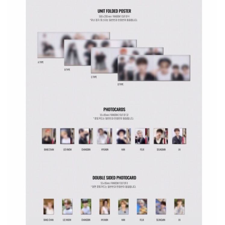 Stray Kids - bộ album nhạc NOEASY nguyên seal
