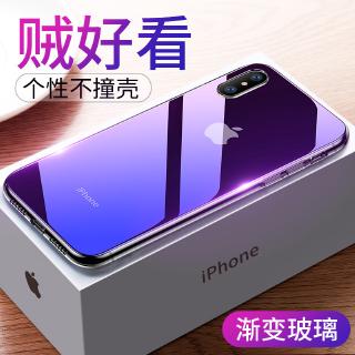 Ốp Lưng Kính Chống Trầy Cao Cấp Cho Iphone X Case Ip 7 / 8