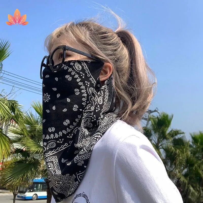 Khẩu Trang Che Mặt Và Cổ Chống Tia UV Bảo Vệ Khuôn Mặt JP5 Dành Cho Bạn Nữ Khi Lái Xe