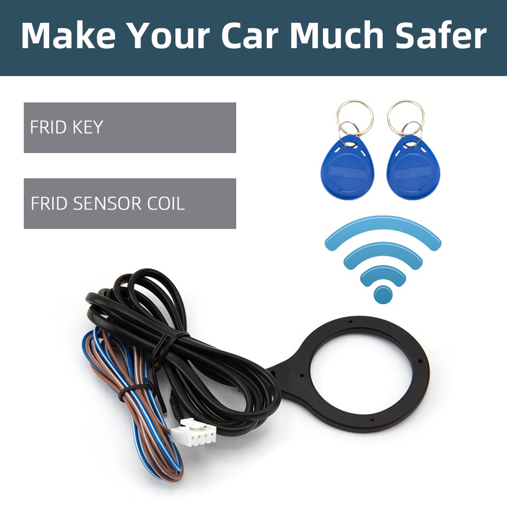 Thiết Bị Điều Khiển Từ Xa Khởi Động Xe Hơi Không Chìa Khóa RFID