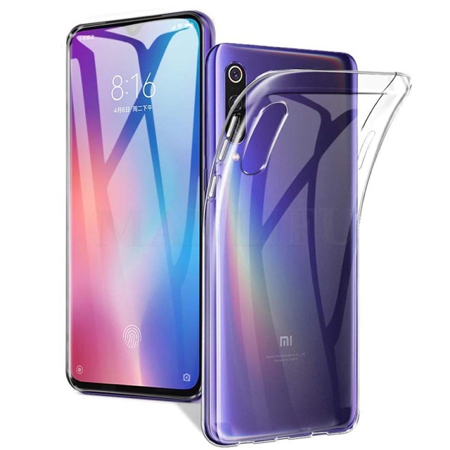 Ốp lưng Silicon trong suốt Xiaomi CC9E