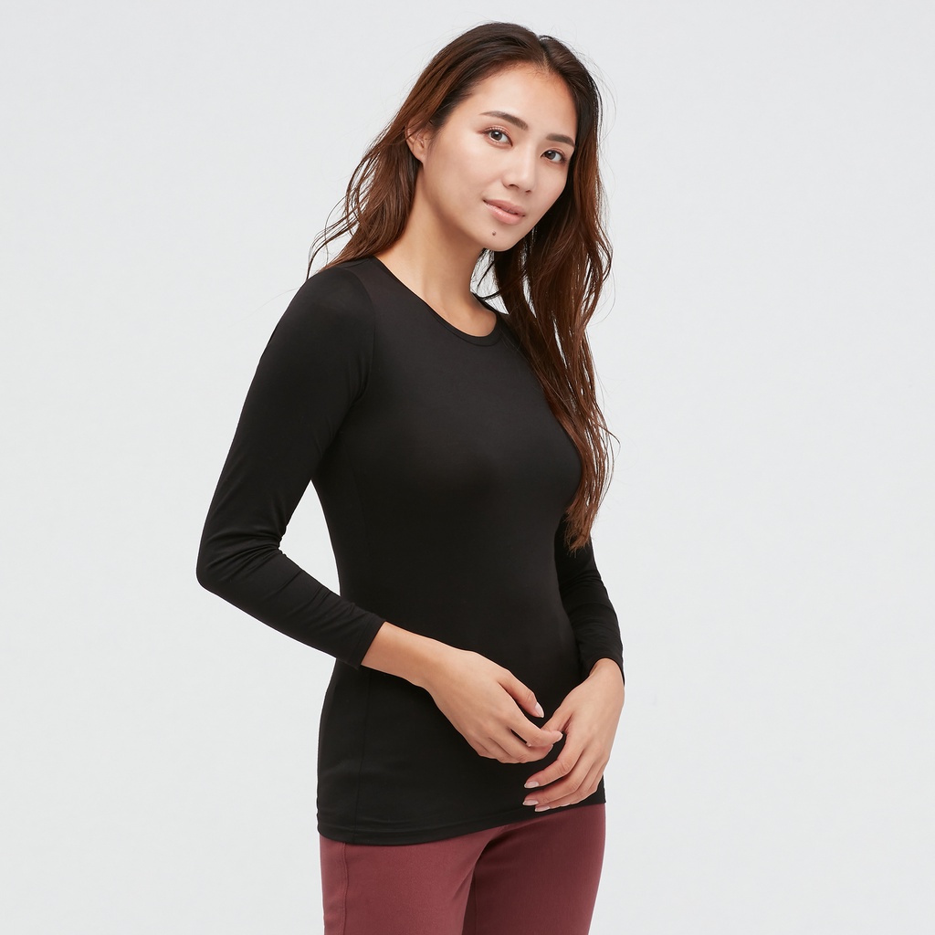 Áo giữ nhiệt UNIQLO Nữ dài tay cổ tròn ❤️