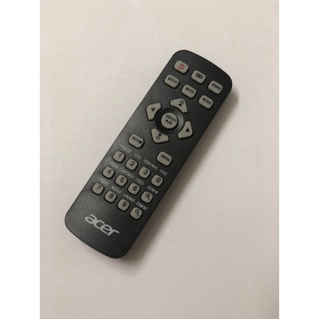 Điều Khiển Máy Chiếu Acer Màu Đen. Tặng Pin Kèm Theo, Bảo Hành 3 Tháng