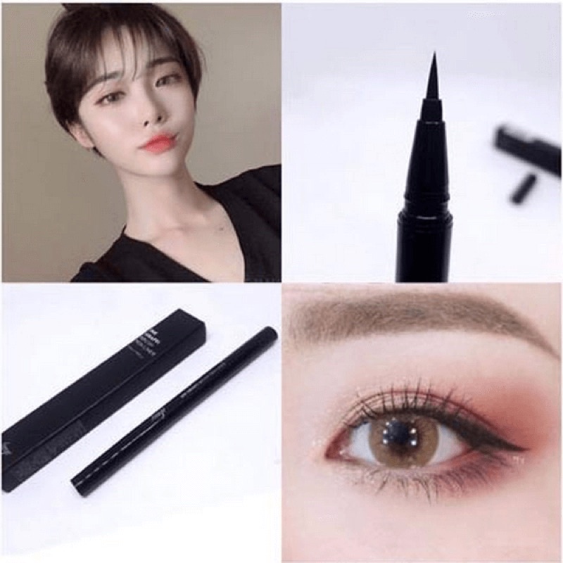 Kẻ mắt Nước The Face Shop Ink Graffi Brush Pen Liner