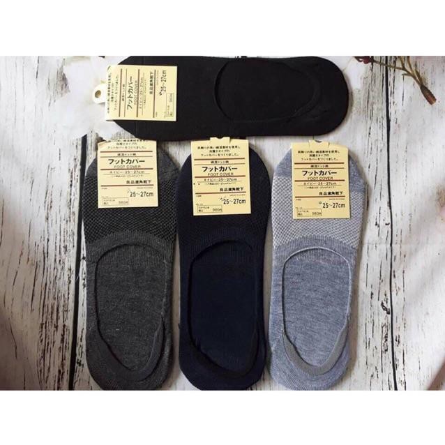 Set 10 Đôi Tất Hài Thông Hơi Kháng Khuẩn Chống Hôi Chân Nhật Bản,.