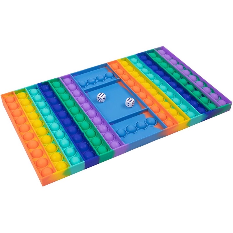 Pop it bàn cờ khổng lồ kèm xúc xắc