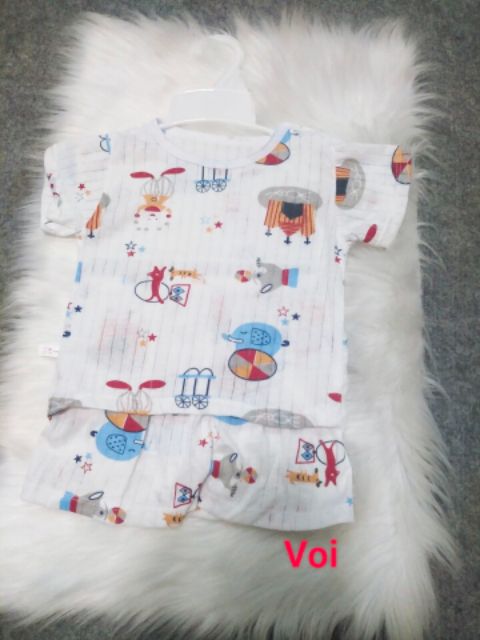 xã kho [ chọn mẫu] Bộ cotton giấy CỘC CÚC VAI size 4-15kg