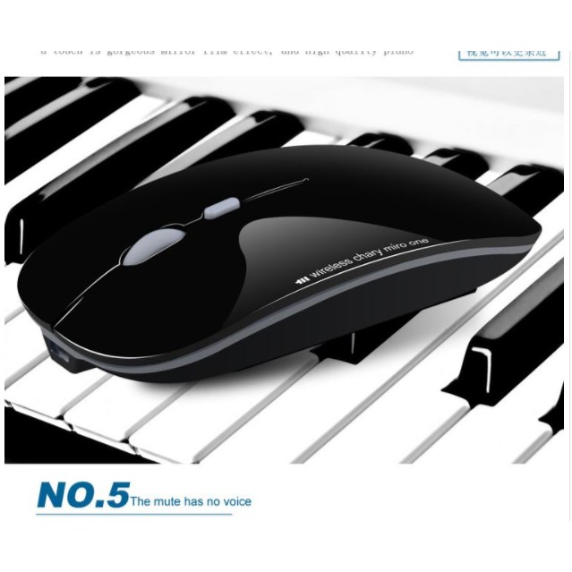 Chuột không dây, không pin AZZOR N5 - dùng sạc điện siêu bền