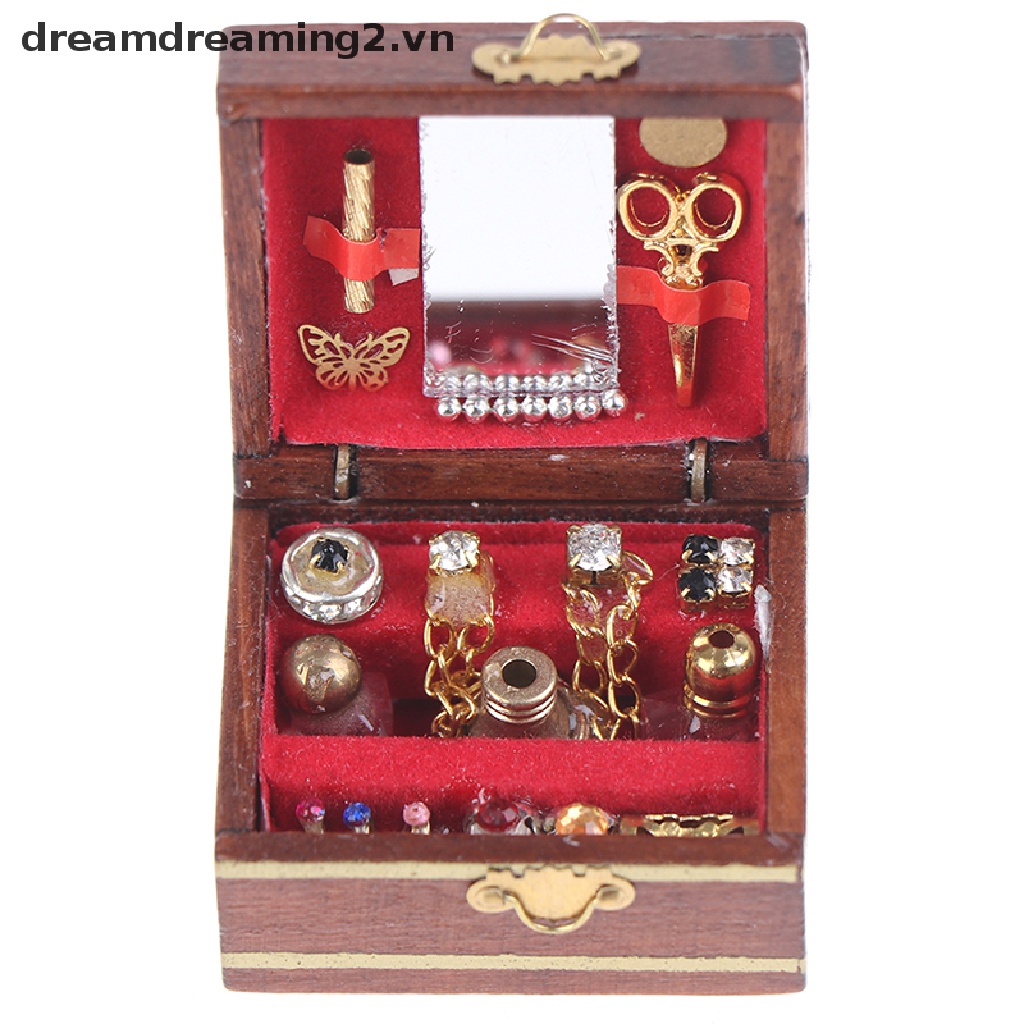 Hộp Đựng Trang Sức 1 mini 2Vn DIY Dành Cho Búp Bê