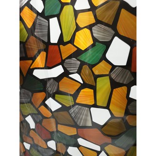 Decal dán kính Đá màu (Kt: dài 90cm x rộng 60cm / tờ)