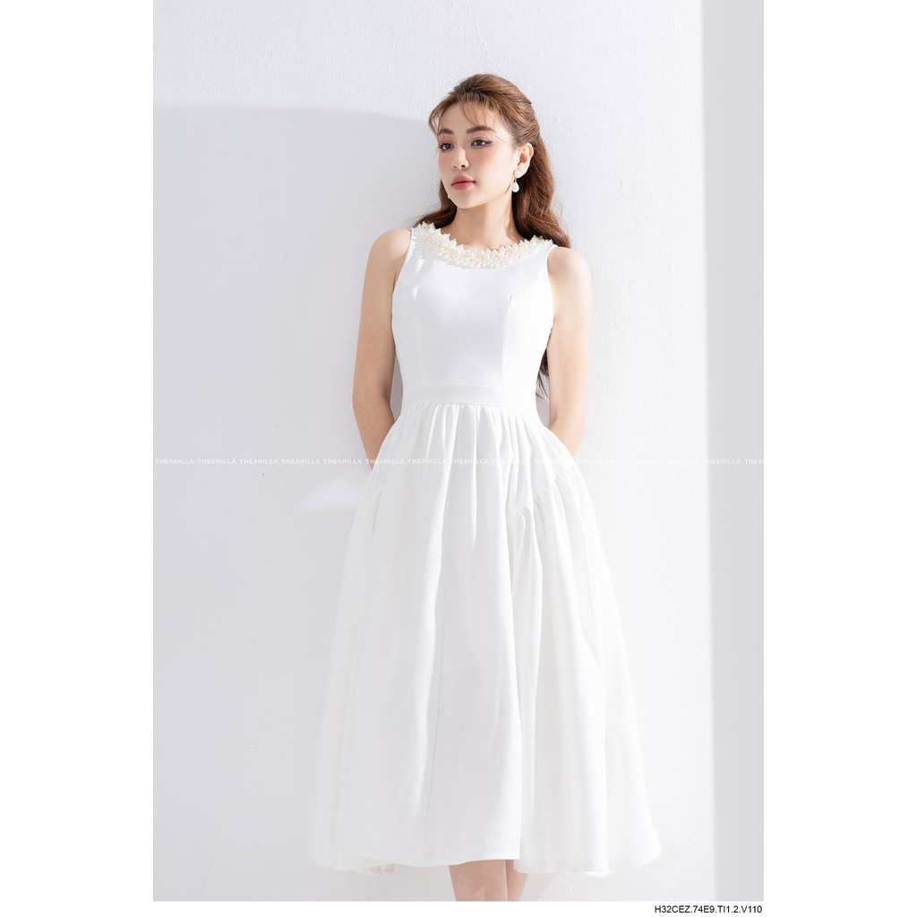 Váy đầm thiết kế kết hạt cao cấp [ Có video + Ảnh thật ] The Shilla -H32CEZ.74E9