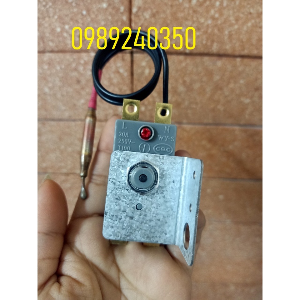 Rơ le khô chống cháy bình nóng lạnh 4 chân loại bắt ốc