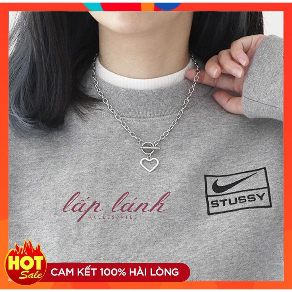 [HOT] VÒNG CỔ DÂY CHUYỀN DÂY XÍCH KIM LOẠI UNISEX THỜI TRANG CÁ TÍNH PHONG CÁCH HÀN QUỐC HIPHOP 222VC044