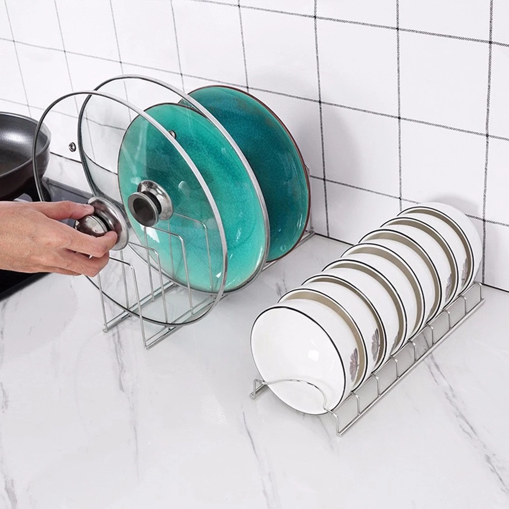 1 Giá Úp Chén Đĩa Bằng Thép Không Gỉ Tiện Dụng Cho Nhà Bếp