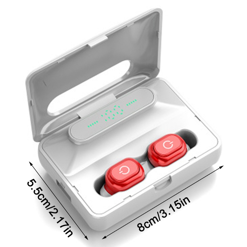 Tai Nghe Thể Thao Không Dây zzz H60 Kết Nối Bluetooth Âm Thanh Nổi Có Micro Kèm Hộp Sạc Chất Lượng Cao