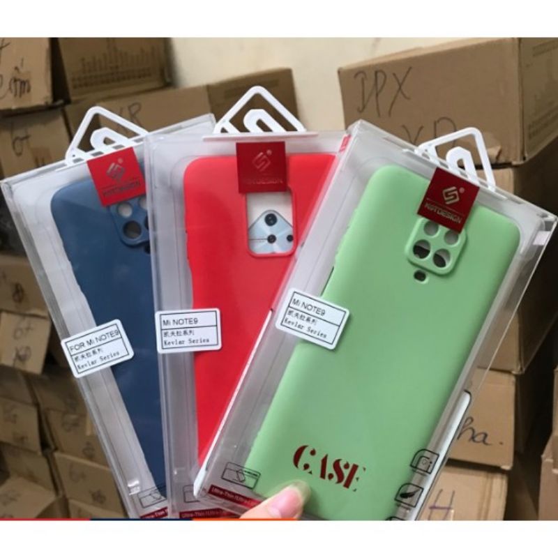 Ốp lưng dẻo màu Xiaomi Redmi Note 9/ Note 9S/ Note 9S Pro hiệu KST Chống bám bẩn