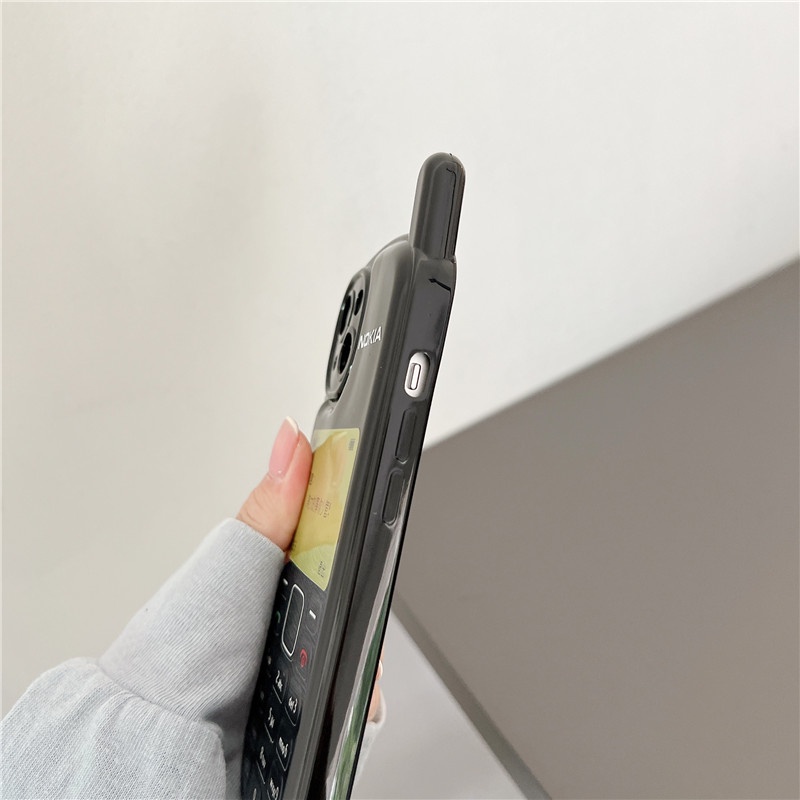 Ốp Điện Thoại Chống Sốc Hình Điện Thoại Nokia 3D Cổ Điển Mẫu Mới Cho iPhone 14 11 12 13 Pro XS Max X XR