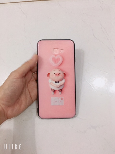 Ốp heo trái tim sam sung J4+, J4 Plus, J4 Core