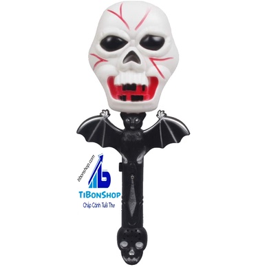 Cây Đũa Phép Kinh Dị  Đèn,Cười Âm Thanh -Đồ chơi Halloween