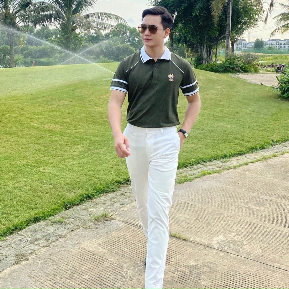 Áo polo nam hot mẫu mới, áo thun cao cấp cổ bẻ vải cá sấu cực đẹp size VNXK phong cách sang trọng