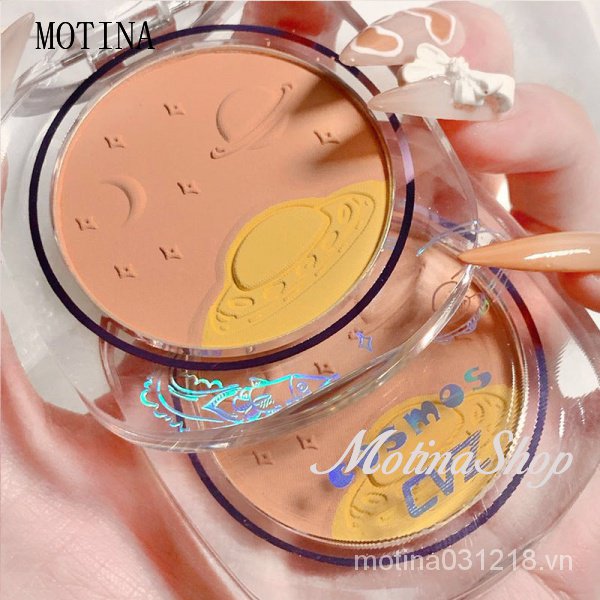 (Hàng Mới Về) Phấn Má Hồng Kháng Nước Trang Điểm Tự Nhiên Cho Nữ Sinh