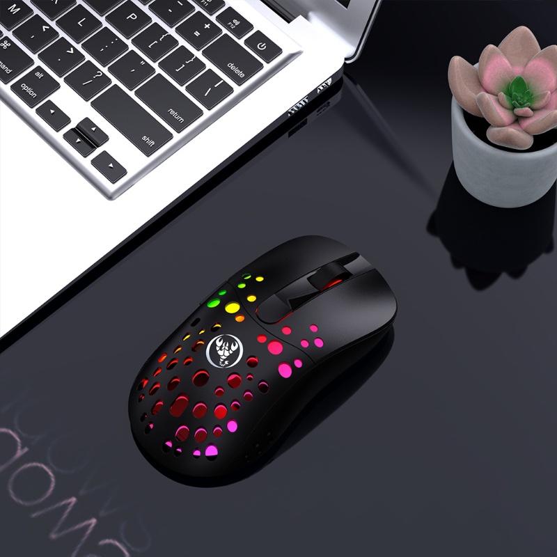 Chuột Máy Tính Có Đèn Nền RGB 6 Nút 2 Chế Độ Lập Trình Chất Lượng Cao