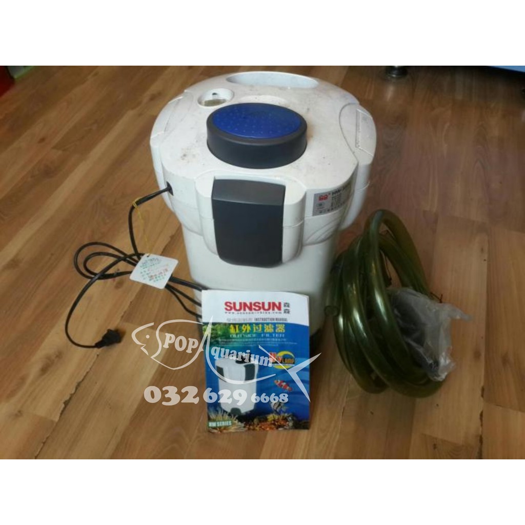 LỌC NGOÀI SUNSUN HW-303B CÓ ĐÈN UV