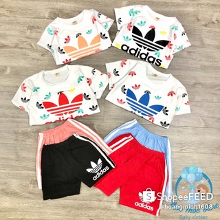 Bộ cộc tay adidas cho bé