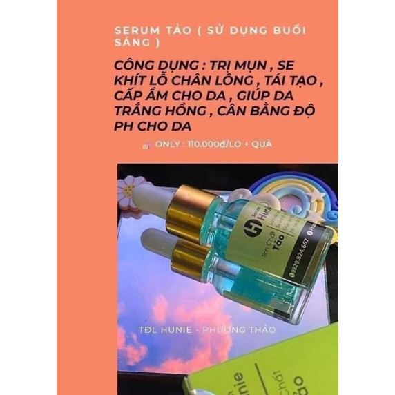 Serum Hunie Tinh Chất Tảo