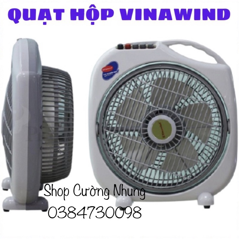 Quạt hộp, quạt tản điện cơ Thống Nhất VINAWIND sải cánh 300 và 350