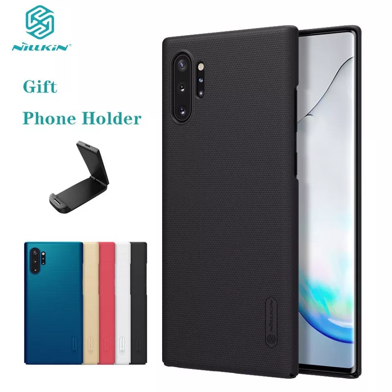 Ốp lưng Nillkin sần nhựa cứng Samsung Galaxy Note 10 Note 10 5G Note 10 Plus 10+ cầm chắc tay chống bám mồ hôi, bụi bẩn