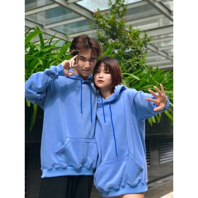 Áo hoodie nam,nữ nỉ bông dày dặn cao cấp form dáng Hàn Quốc cao cấp, không xù cân nặng 45 - 100kg