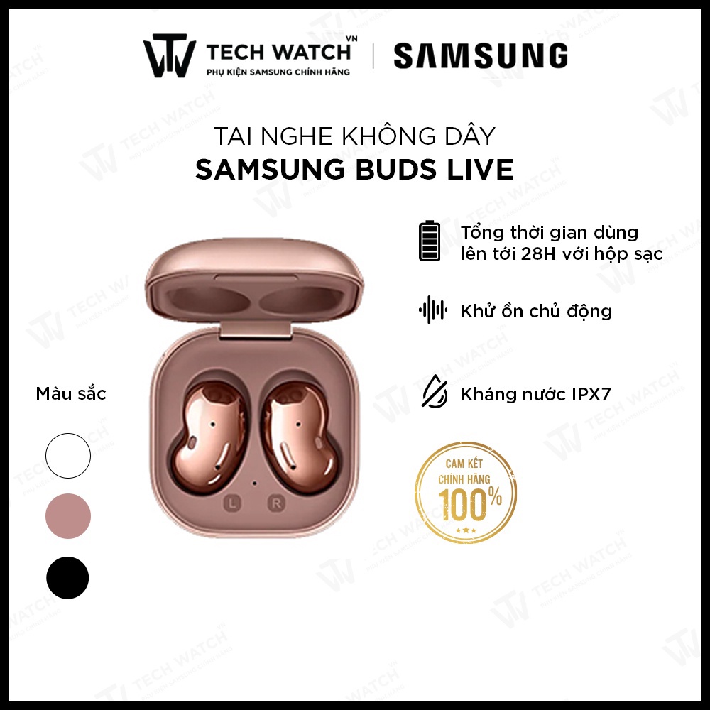 Tai nghe Samsung Galaxy Buds Live Hàng Chính Hãng - TechWatchVN