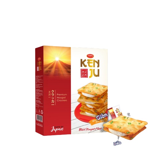 Bánh Quy Hành Kẹp Kem Kenju Hộp 300g