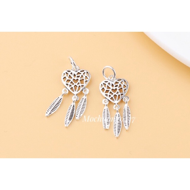 FREE SHIP  Charm dreamcatcher bạc cực xinh - Hàng siêu đẹp bạc loại 1 PH318