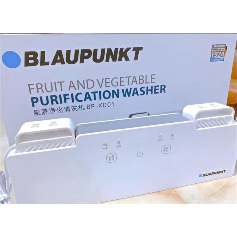 Máy làm sạch thực phẩm và khư khuẩn BLAUPUNKT có 2 đầu sục thương hiệu Đức