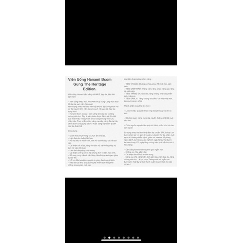 Viên uông nội tiết tố Hàn quốc | Thế Giới Skin Care