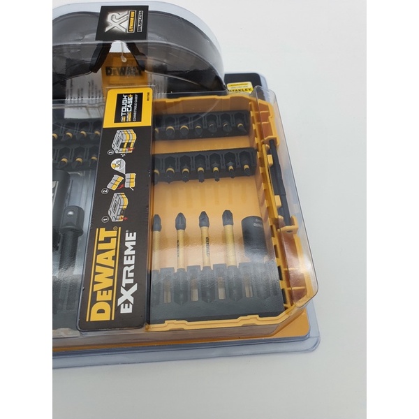 Bộ Mũi Khoan Vặn Vít Đa Năng Kèm Kính Bảo Hộ , Kèm Ly Giữ Nhiệt DEWALT DT70740T DT70707-QZ - Chính Hãng