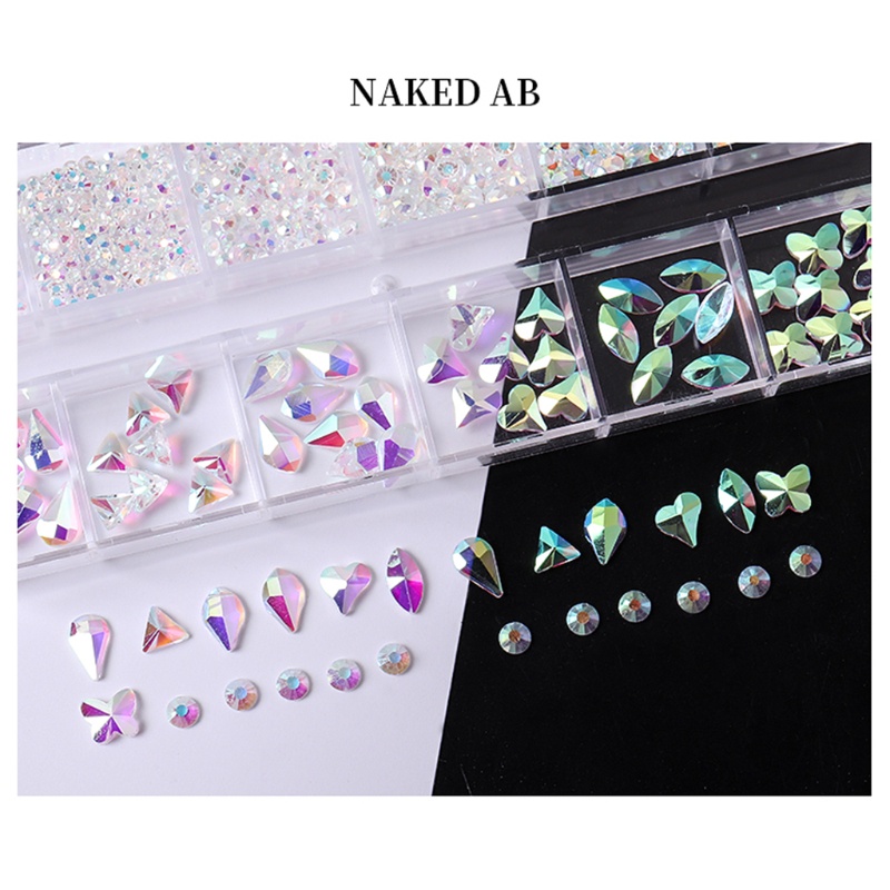 Set Đá Pha Lê AB Đính Móng Tay Nghệ Thuật