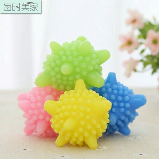 Set 10 quả cầu gai ion giặt quần áo siêu sạch