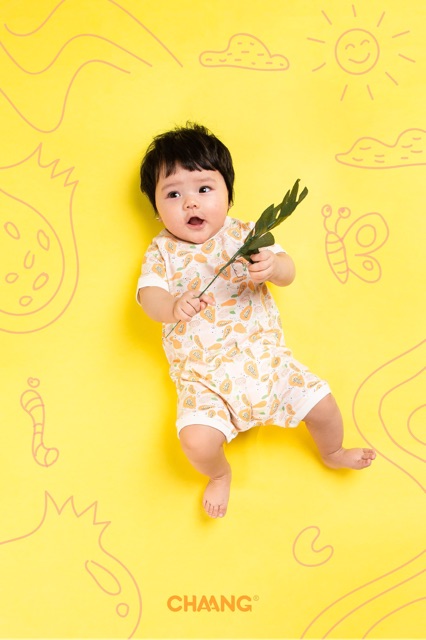 [Nhiều mẫu] Body đùi - Body cộc cho bé trai, bé gái • 3-12M